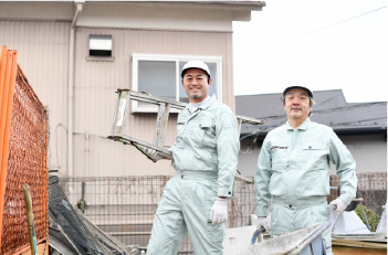 自社施工で業界最安値に挑戦中